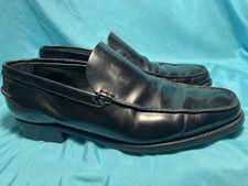 Prada Men’s Black Leather Loafer Size 6 Style 0630