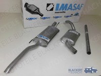 Imasaf Auspuffset Ab Kat für VW Golf 3 III Variant 1.9TD 55KW 91-97|Rohr+Msd+Esd
