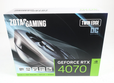ま*さ様 ZOTAC RTX4070 Twin Edge OC (ジャンク) ZOTAC GAMING GeForce RTX 4070 Twin Edge OC 12GB GDDR6X Graphics