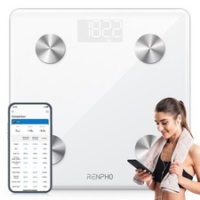 RENPHO Digital Body Weight Scale Bathroom Body Fat Scale Bluetooth Smart Scales