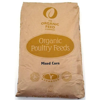 POULTRY FEED - Allen & Page Organic Feed Company Mixed Corn 20kg