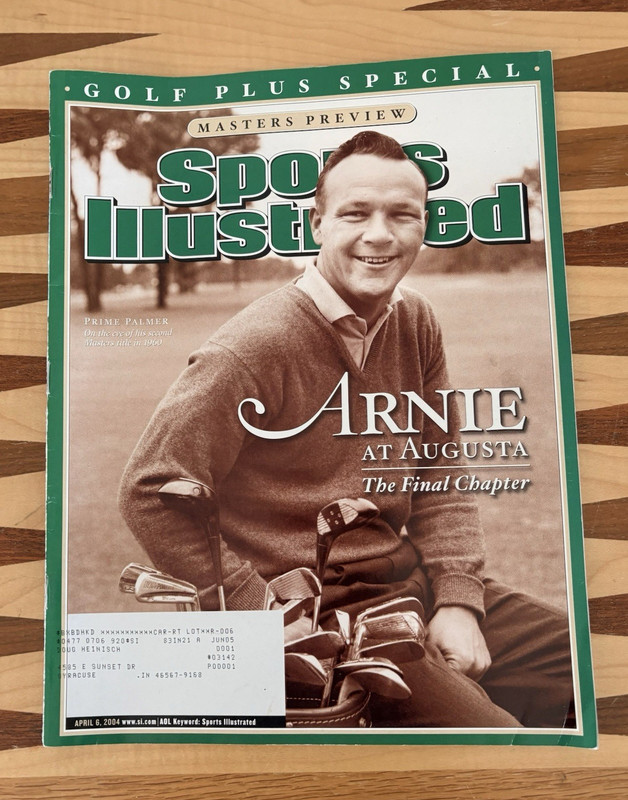 Sports Illustrated Golf Plus Special Masters Preview April 6 2004  Arnold Palmer