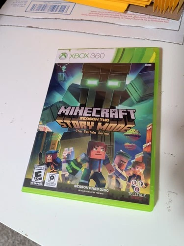 Minecraft: Story Mode -- Season Two: Season Pass Disc (Xbox 360 2017) Tested