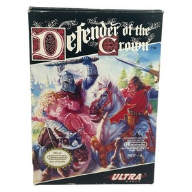 Defender of the Crown (Nintendo NES, 1989) Authentic Complete w/ Manual Tested