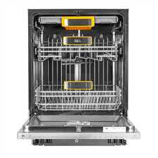 SIA SBID6116 60cm Integrated Dishwasher, 16 Place Settings - GRADED
