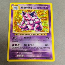 Pokemon Nidoking Holo Rare XY - Evolutions 45/108 LP