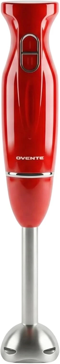 Hand Blender 300W Immersion Stick Mixer 2 Speed Stainless Steel Blades Red
Opens in a new window or