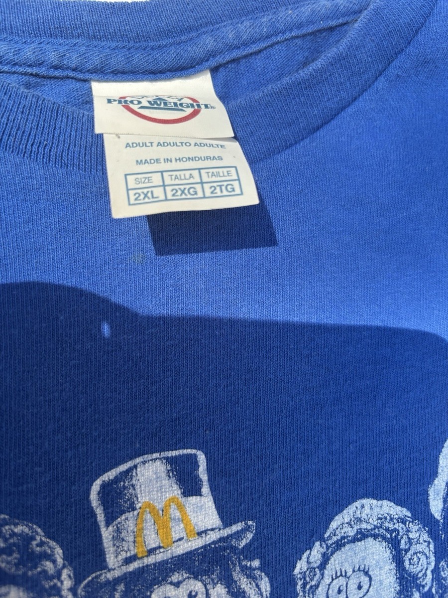 Delta McDonald’s McNuggets Buddies Kerwin Frost Blue T Shirt 2XL View 5