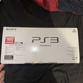 PlayStation 3 Slim 160GB CECH-2501A With Box And Accessories 
