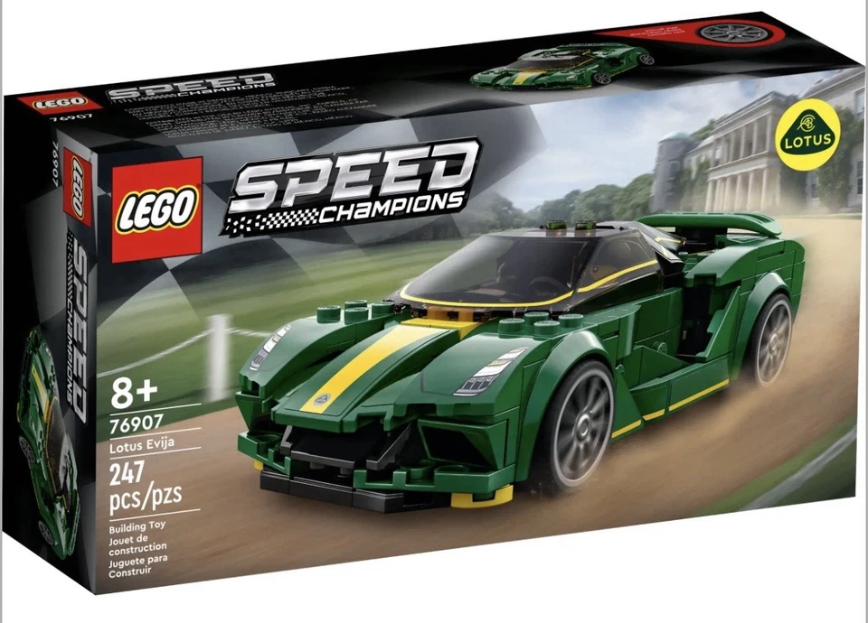 Lot of 4 -Lego Speed Champions 76900 Jesko 76901 Supra 76902 McLaren 76907 Lotus - Image 4 of 4
