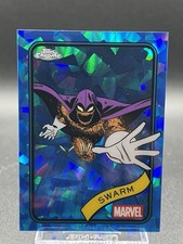 2025 Topps Chrome Sapphire Marvel # 16 Swarm