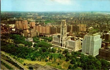 New York City NY : PANORAMIC SCENE d/24 BF1015