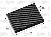 Innenraumfilter Pollenfilter FÜR Peugeot 508 I (8D ) - Valeo 715673