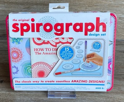 NEW!! Kahootz Spirograph Design Tin Set 01002