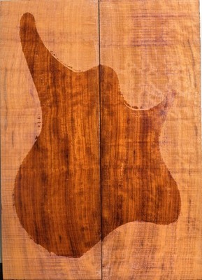 Guitar Top Veneer Rosewood Bookmatched Set Luthier Supply