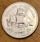 1979 Canadian Dollar 300 Year Anniversary 1679-1979 "Griffon Ship" AU condition