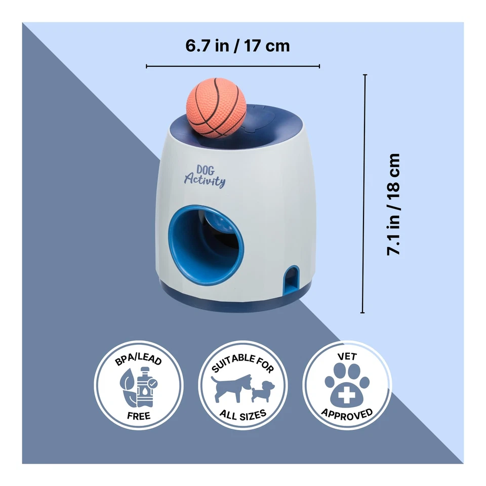 TRIXIE Ball & Treat Juguete Enriquecimiento Perro Nivel Avanzado 3 Perro Puzzle Interactivo... Foto 4 de 4