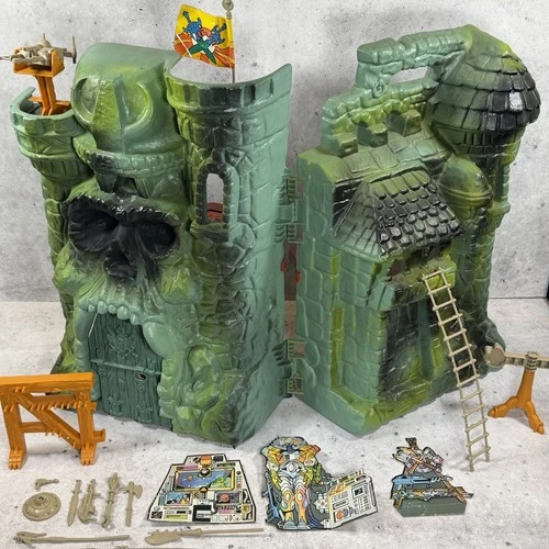 Vintage MOTU Castle Grayskull 100% Complete 1981 Masters Of The Universe Movie