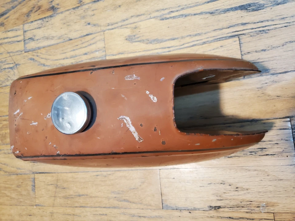 KAWASAKI G3 100 G3SS TANQUE DE COMBUSTIBLE DE GASOLINA DEPÓSITO DE GASOLINA 1969-1974 OEM 51001-067-91 Foto 4 de 4