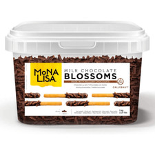 Milk Chocolate Blossom Curls 1kg - Mona Lisa Callebaut Belgian Chocolate