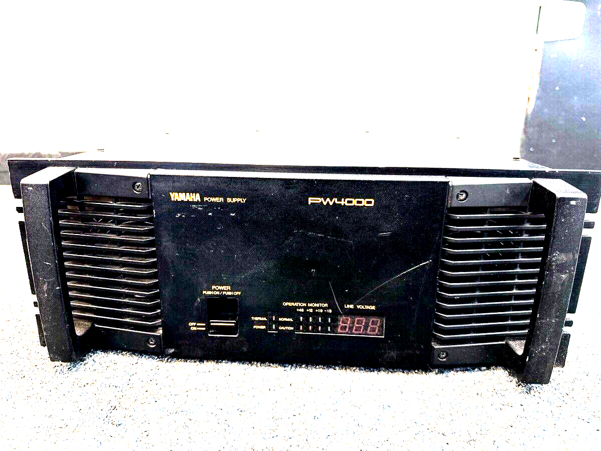 YAMAHA PW1200 パワーサプライユニット（動作品・プロ用） YAMAHA PW1200 パワーサプライユニット（動作品・プロ用