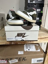 Travis Scott x Air Jordan 1 OG SP Low Black Olive for Sale Travis Scott x Air Jordan 1 OG SP Low Black Olive for Sale