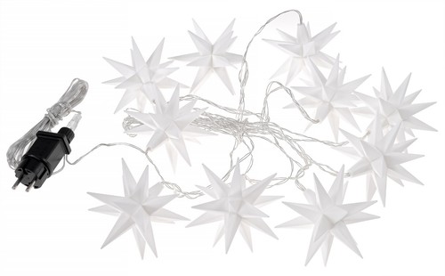 3D Leuchtstern Weihnachtsstern LED Stern Lichterkette Innen Außen beleuchtet - Bild 8 von 13