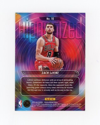 ZACH ZAVINE 2021-22 Panini NBA Hoops Hipnotized Holofoil #16