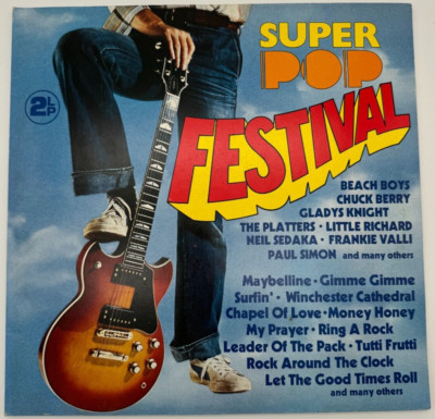 Super Pop Festival 2 LP | 70er Jahre | Beach Boys, Chuck Berry und viele Weitere