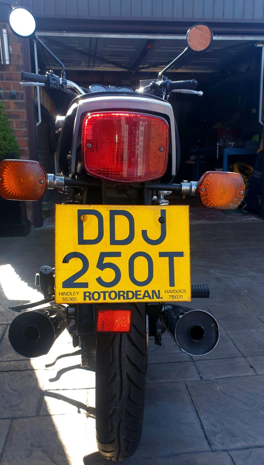 Kawasaki Z250a 1979 Classic with cherished number plate 1 owner Tax & MOT exempt - Picture 4 of 7