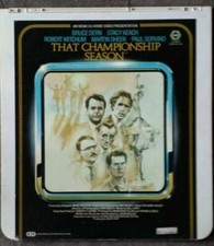 CED: THAT CHAMPIONSHIP SEASON, DERN, KEACH, MITCHUM, SHEEN, NEW FACTORY SEALED