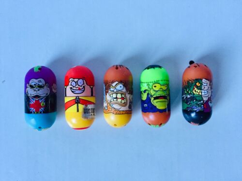 VTG Mighty Beanz Cannonball Caveman Jekyll| Hyde Frankenstein Punk Monkey Lot - Picture 1 of 4