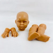 Val Shelton Original Little Fawn Doll Head Hands Legs 1991 Vinyl Parts Supplies