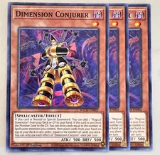 Yugioh x3 Dimension Conjurer BACH-EN002 Common 1st Edition *IN HAND*
