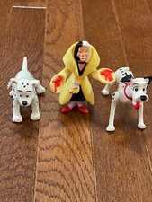 Walt Disney McDonald's Happy Meal Kids Toys 101 Dalmations 1990s Vintage Vtg