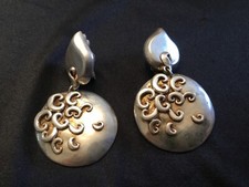 # Boucle d’oreilles Argentée Delphine Nardin Paris