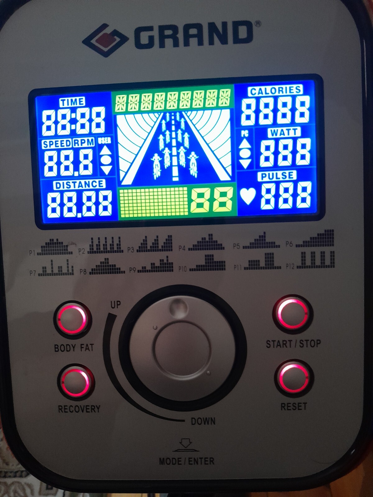 Grand GK818R Recumbent Exercise Bike Fitness Trainer in