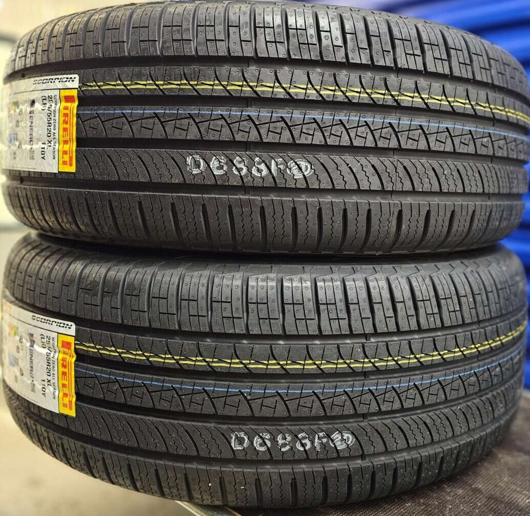 2X PIRELLI SCORPION ZERO 255/55/20 255 55 ZR20 XL 110Y LR ALL