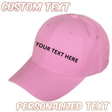 PERSONALIZED Multi Color CUSTOM Embroidered Baseball Hats Caps Embroidered USA