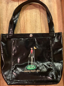 VINTAGE PEBBLE BEACH GOLF LINKS PEBBLE BEACH GIRL HANDBAG PREOWNED