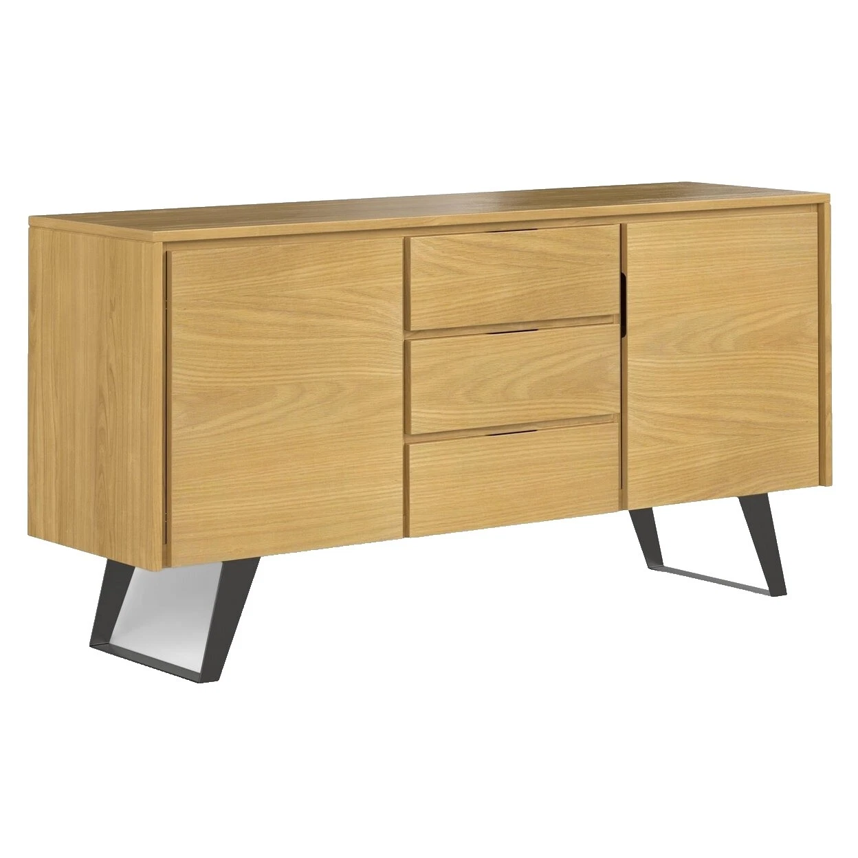 Wood Veneer Brown Sideboards