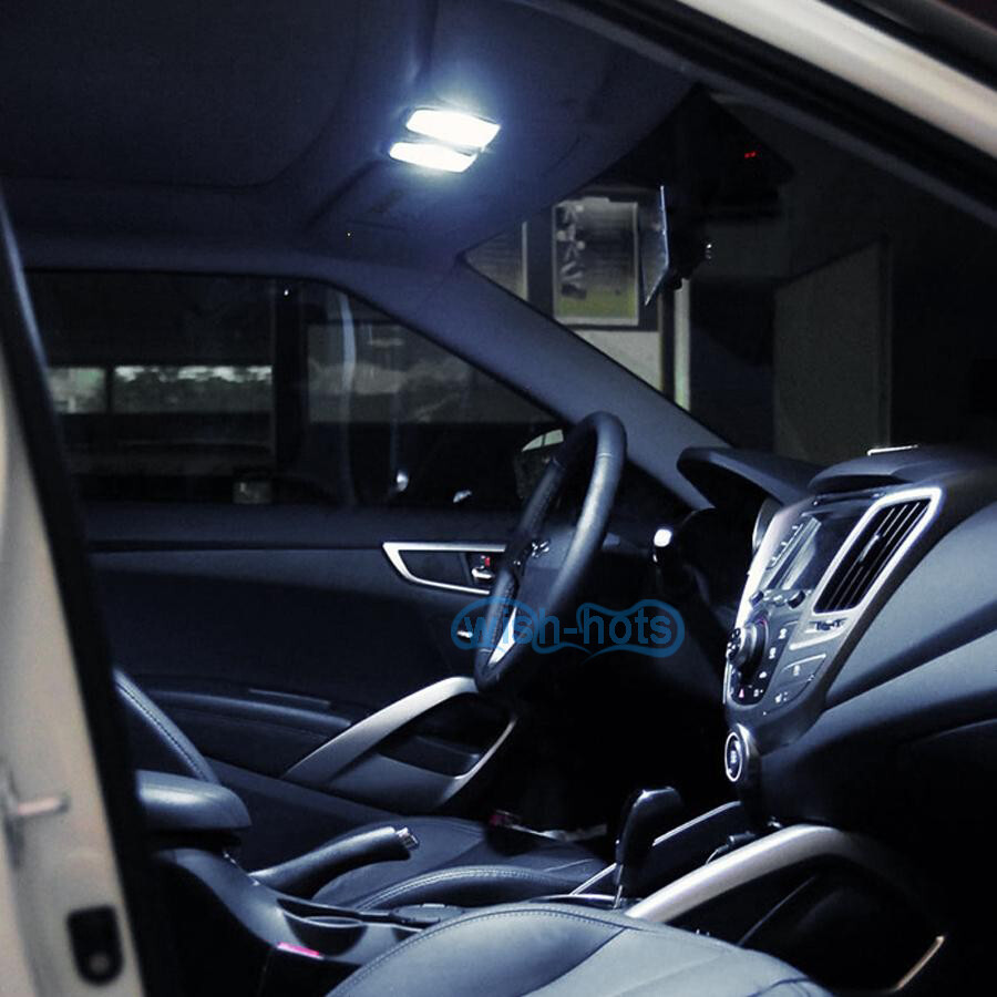 18pc Canbus Error Free White LED Kit For 2000-2006 BMW X5 Interior & License