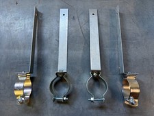  3 Conduit Hanger 1 1/4"R-1 1/2"E metal with 8" bracket EMT