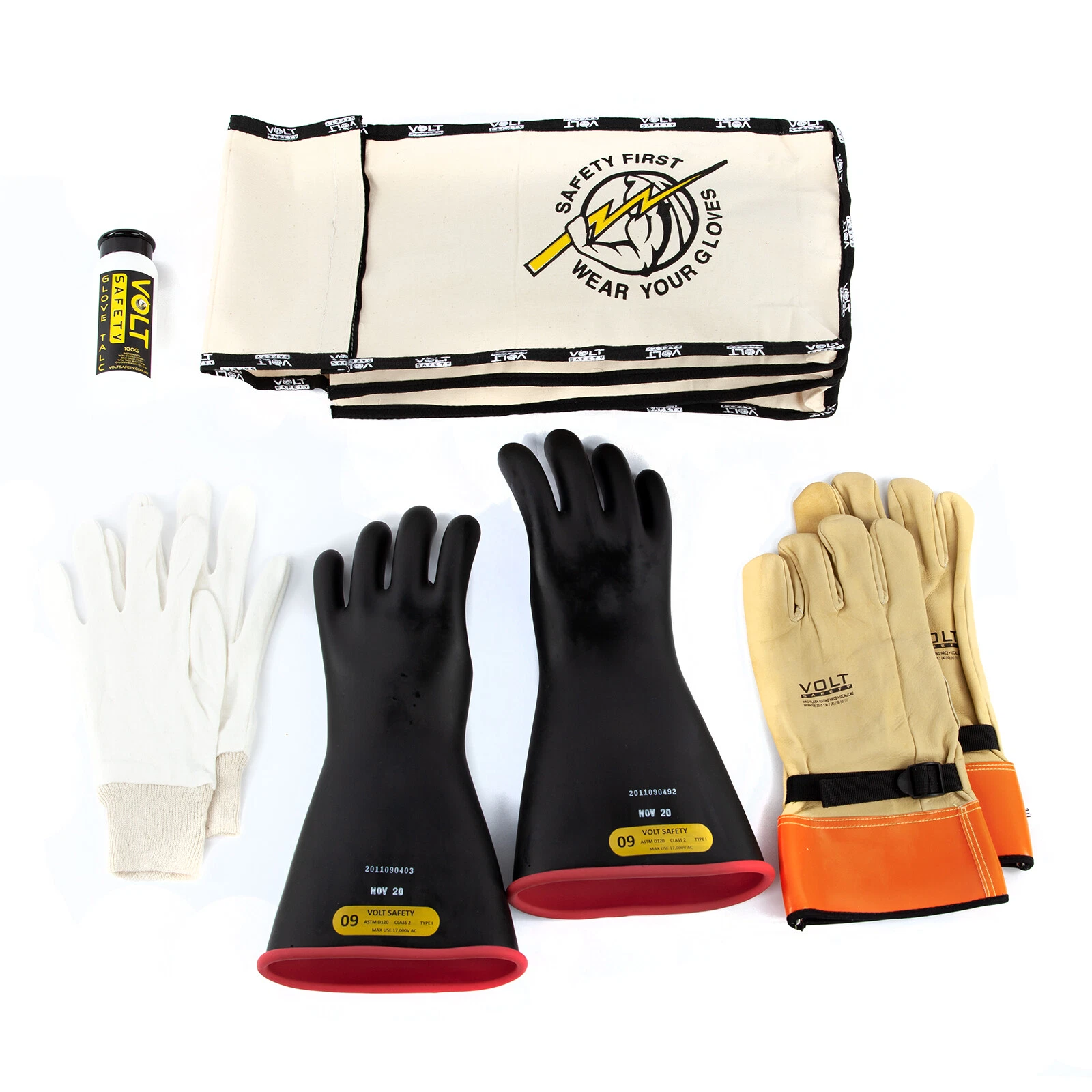 Electrical Insulated Glove Kit Class 2 17kV
Opens in a new window or tab