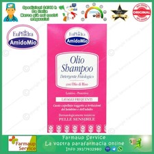 Euphidra AmidoMio Shampoo Olio 200 ml Amido Mio Lavaggi Frequenti Detergente