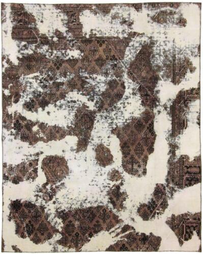 Vintage Design Picasso Aspect Jean Laver Persian Carpet D´Orient 2.88 X 2.29-