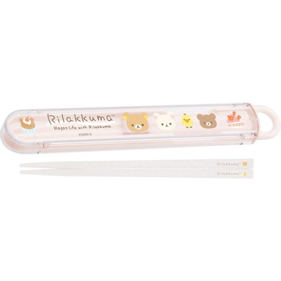 San-X Rilakkuma chopsticks 16.5cm & Case KA23501