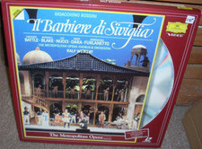 WEIKERT / ROSSINI il barbiere di siviglia - 2 laserdisc box -