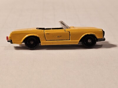 Matchbox Series #27 Yellow Mercedes 230 SL | eBay