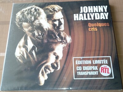 NEU SEGEL JOHNNY HALLYDAY EIN PAAR SCHREIE CD DIGIPACK LIMITED EDITION